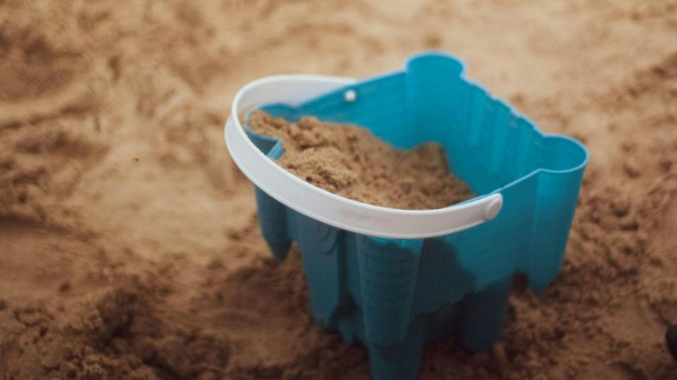 Sandcastles materials - bucket and shovel