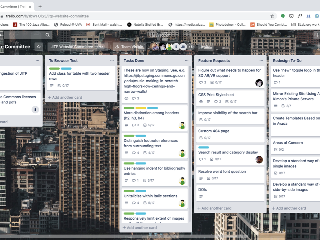 Trello Dashboard