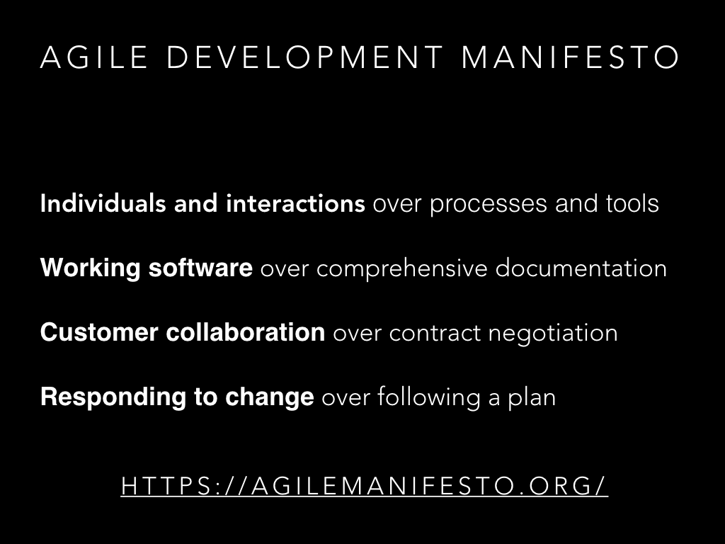 Principles of Agile Development