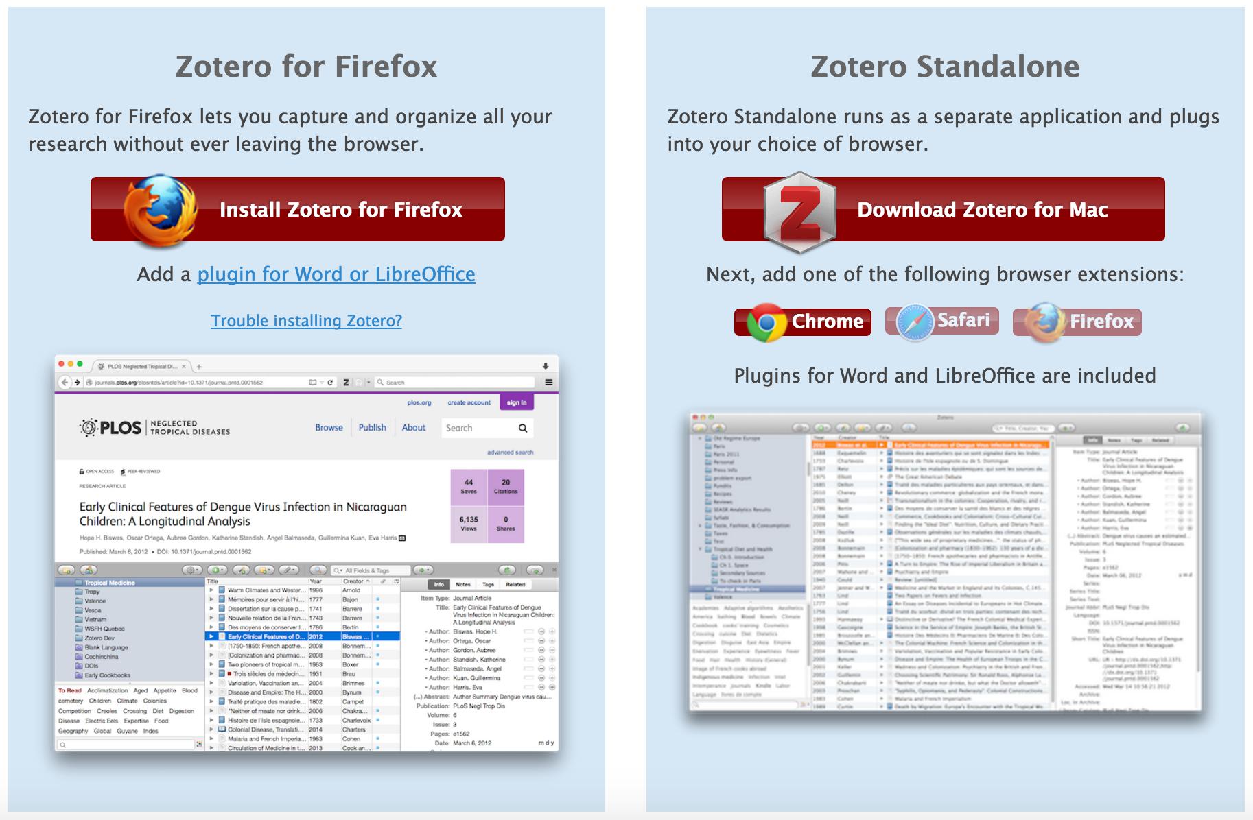 using zotero to capture documents